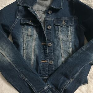 Vintage Havana Dark Blue Denim Jacket